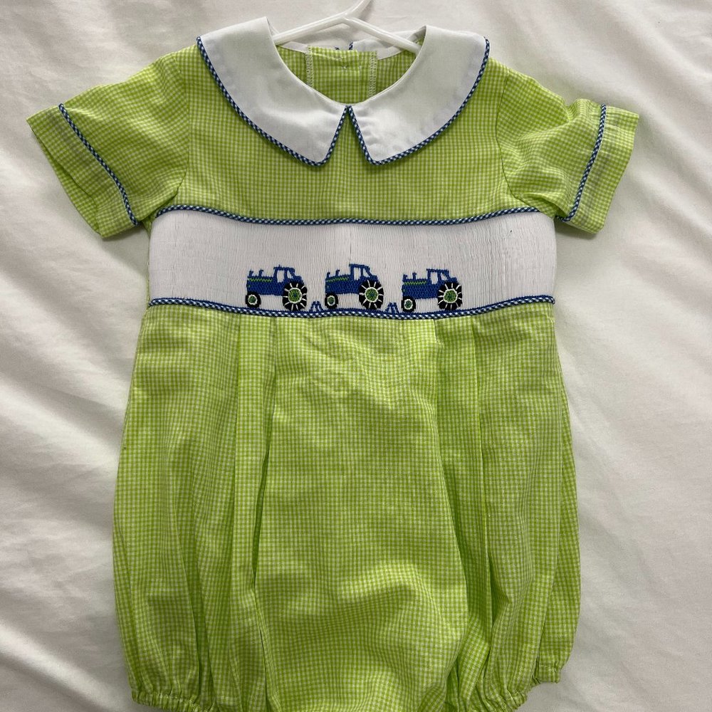 Smocked Auctions Baby Bubble - 18 months